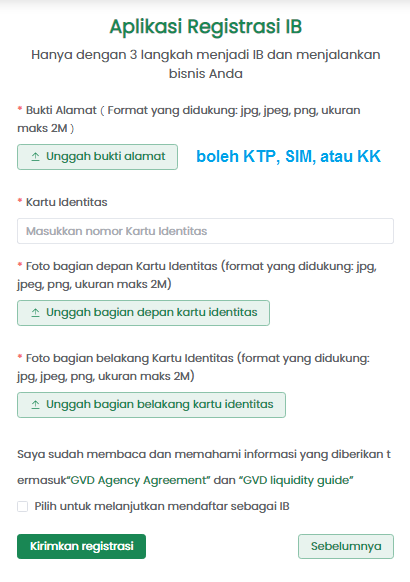 Verifikasi Identitas GVD
